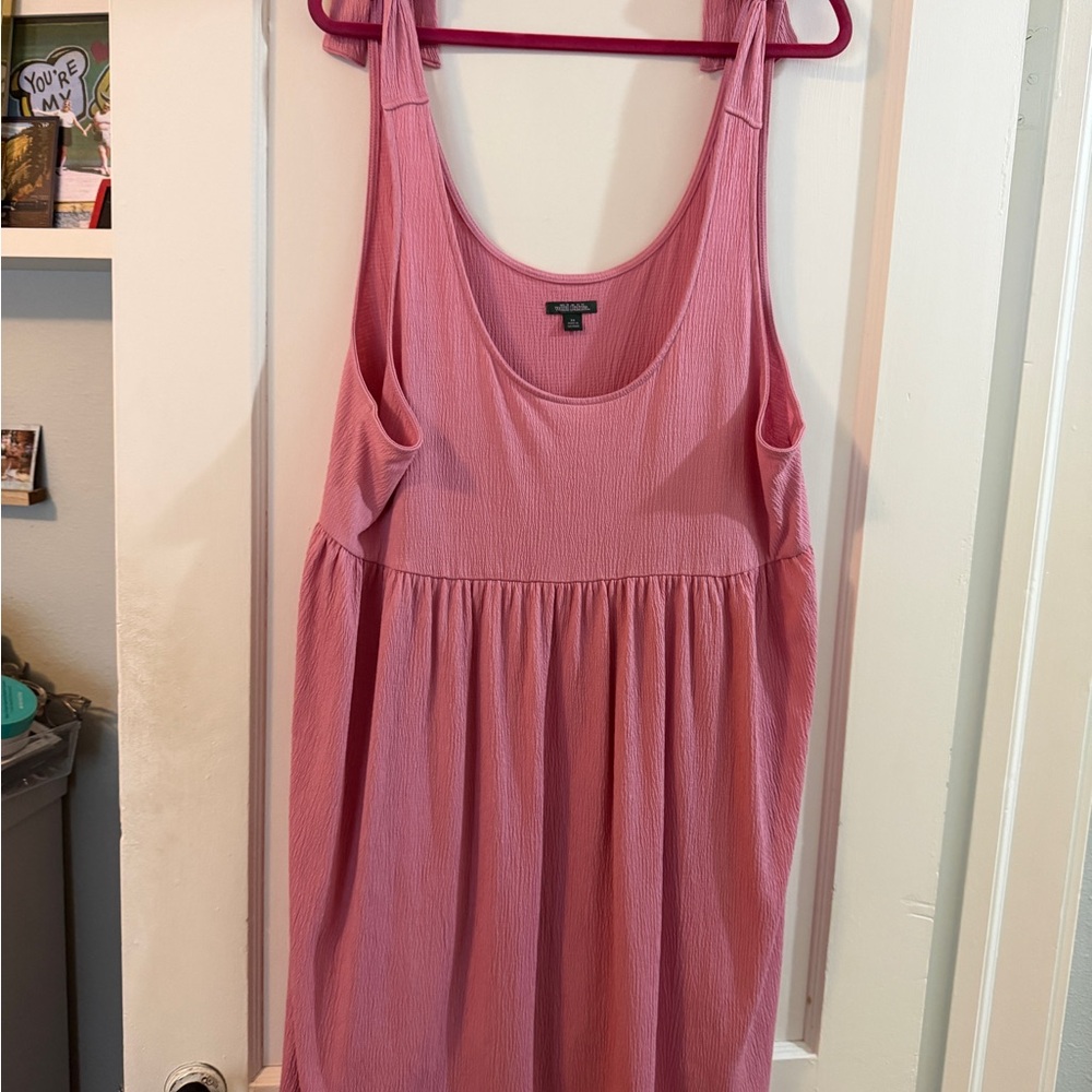 Pink Sleeveless Dress 2x